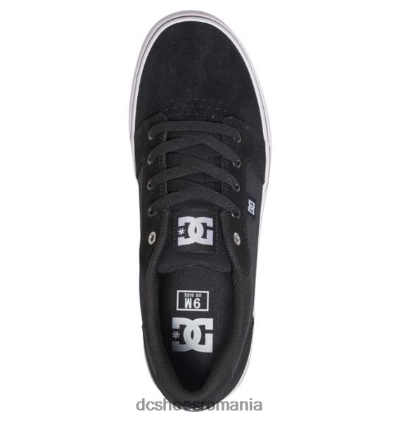 DC Shoes pantofi cu nicovală pentru bărbați X0FD0163 alb negru