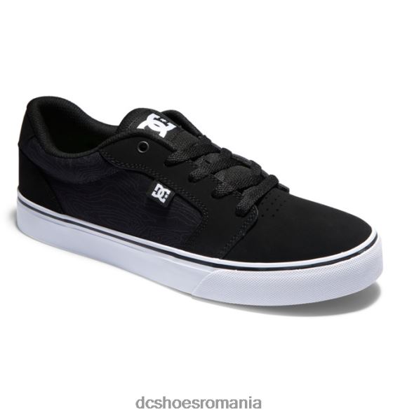 DC Shoes pantofi cu nicovală pentru bărbați X0FD0232 polca neagră/lime