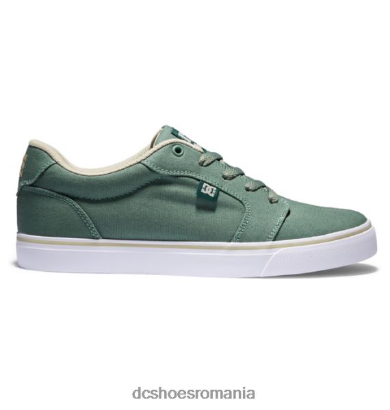 DC Shoes pantofi de pânză pentru bărbați X0FD0288 verde/alb