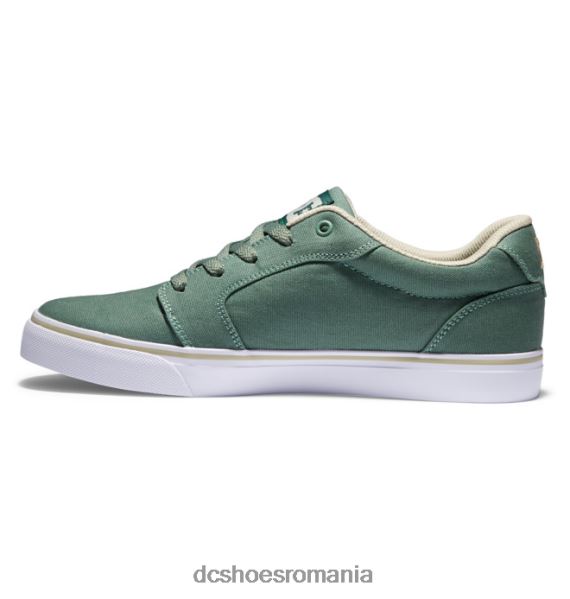 DC Shoes pantofi de pânză pentru bărbați X0FD0288 verde/alb
