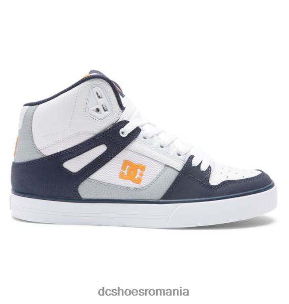 DC Shoes pantofi puri pentru bărbați X0FD0266 alb/gri/portocaliu
