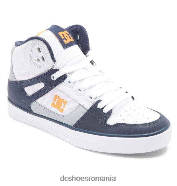 DC Shoes pantofi puri pentru bărbați X0FD0266 alb/gri/portocaliu