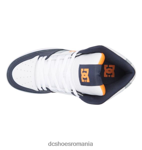 DC Shoes pantofi puri pentru bărbați X0FD0266 alb/gri/portocaliu