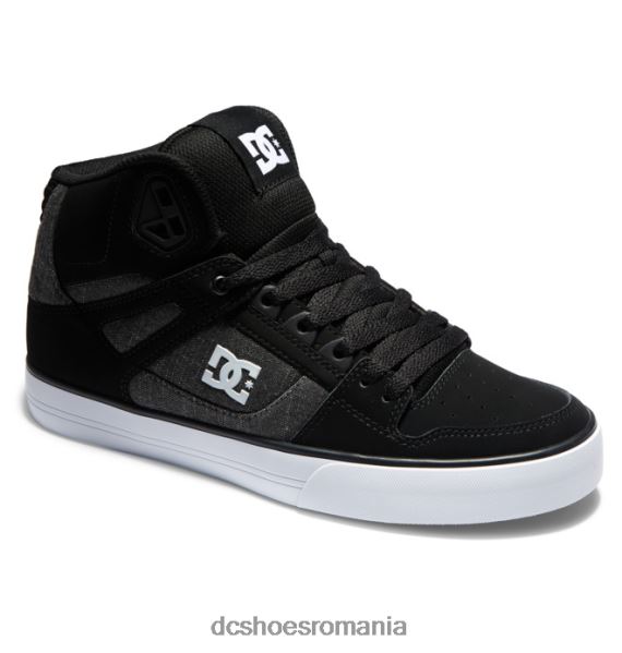 DC Shoes pantofi puri pentru bărbați X0FD035 negru/cuirasat