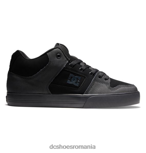 DC Shoes pantofi puri pentru bărbați mid-top X0FD0144 negru/gumă