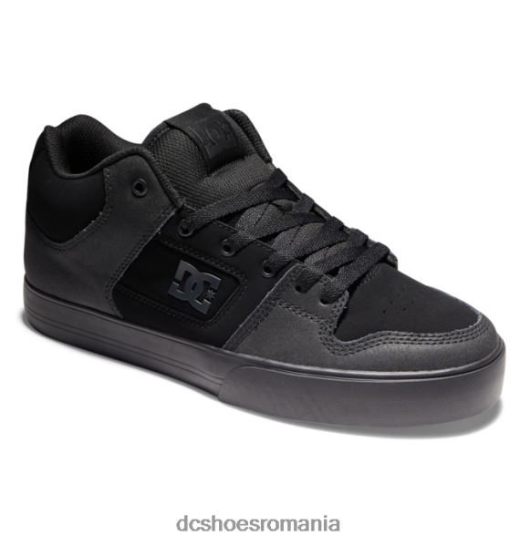 DC Shoes pantofi puri pentru bărbați mid-top X0FD0144 negru/gumă