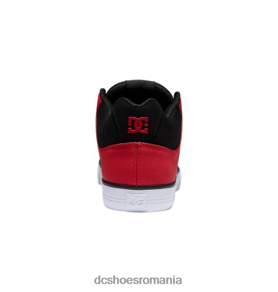 DC Shoes pantofi puri pentru bărbați mid-top X0FD0169 negru/rosu