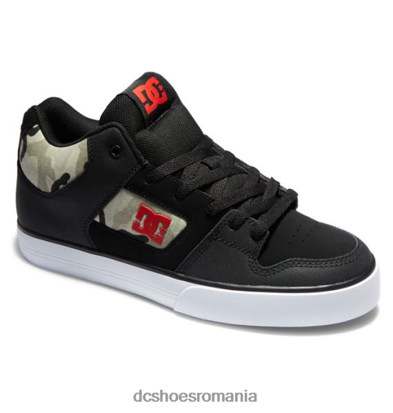 DC Shoes pantofi puri pentru bărbați mid-top X0FD093 astro camo negru