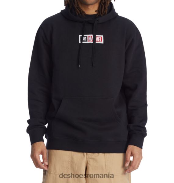 DC Shoes hanorac cu glugă marvel deadpool x dc pentru bărbați X0FD0408 negru