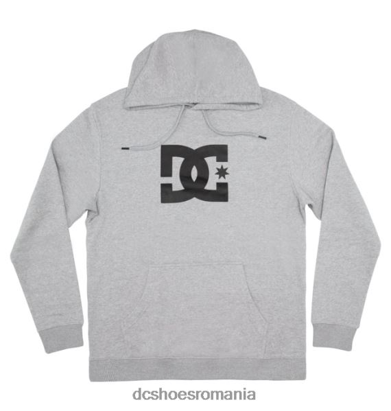 DC Shoes hanorac dc star pentru bărbați X0FD0138 gri jaliu