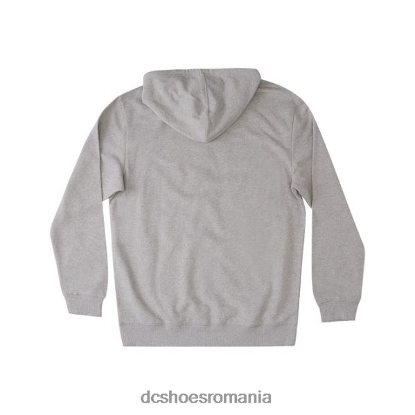 DC Shoes hanorac dc star pentru bărbați X0FD0403 gri jaliu