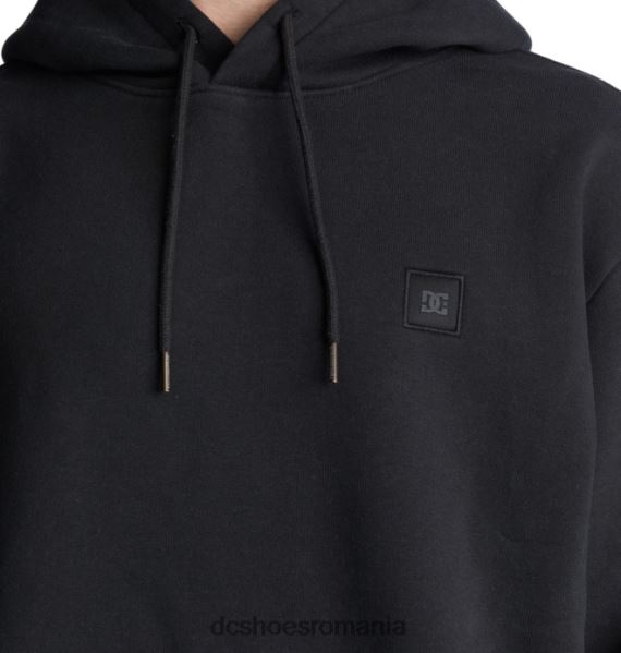 DC Shoes hanorac pentru bărbați dc 1994 X0FD07 vopsea neagră pentru îmbrăcăminte