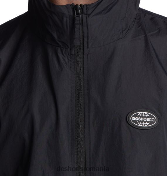 DC Shoes parbriz de vânt pentru bărbați, rezistent la apă X0FD019 negru