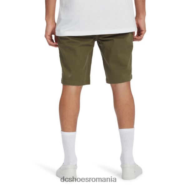 DC Shoes pantaloni scurți chino worker pentru bărbați X0FD0224 verde iedera