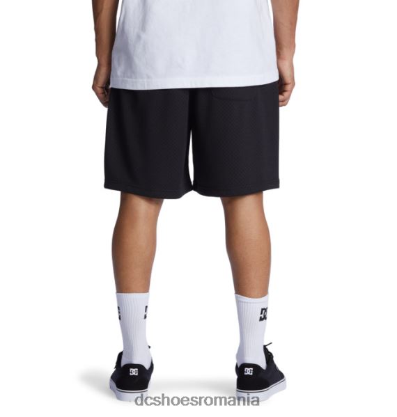 DC Shoes pantaloni scurți de baschet pentru distracție pentru bărbați X0FD0110 negru