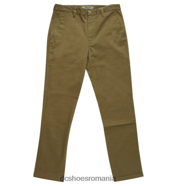 DC Shoes pantaloni chino pentru bărbați X0FD0158 verde iedera