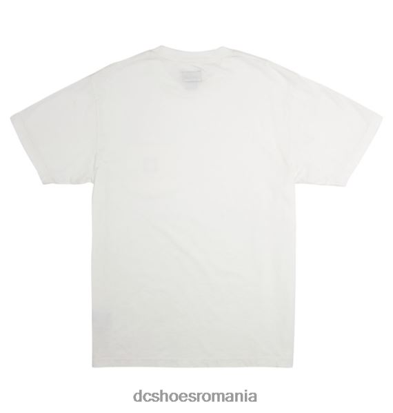 DC Shoes tricou cu buzunar dc 1994 pentru bărbați X0FD04 vopsea de haine alb crin