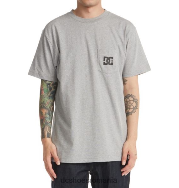 DC Shoes tricou dc star pentru bărbați X0FD0112 gri jaliu