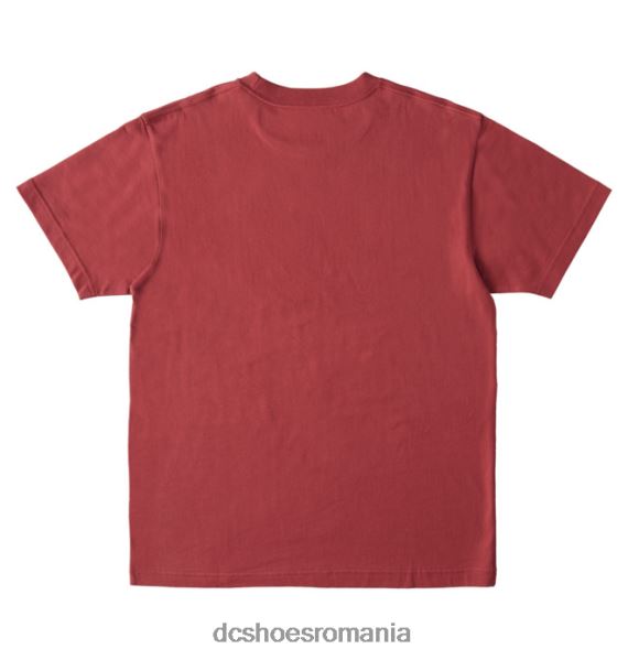 DC Shoes tricou dc star pentru bărbați X0FD0398 pământ roșu