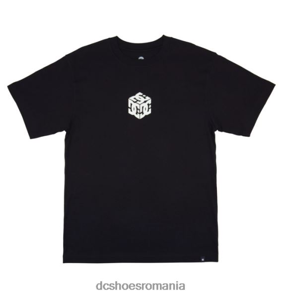 DC Shoes tricou jaakko cubic pentru bărbați X0FD025 negru