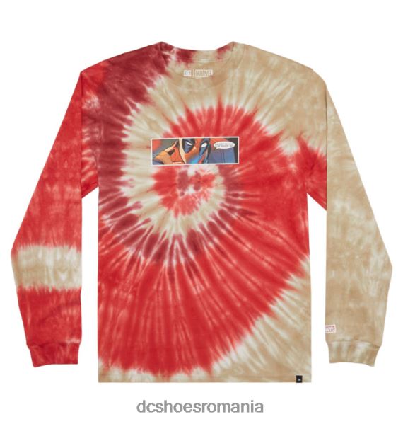 DC Shoes tricou pentru bărbați Marvel Deadpool x dc Streets cu mânecă lungă X0FD0411 asortat