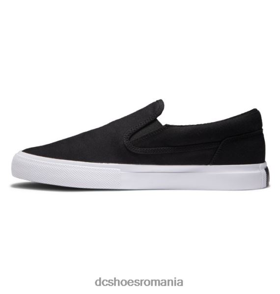 DC Shoes pantofi cu slip-on manual pentru bărbați X0FD0344 alb negru