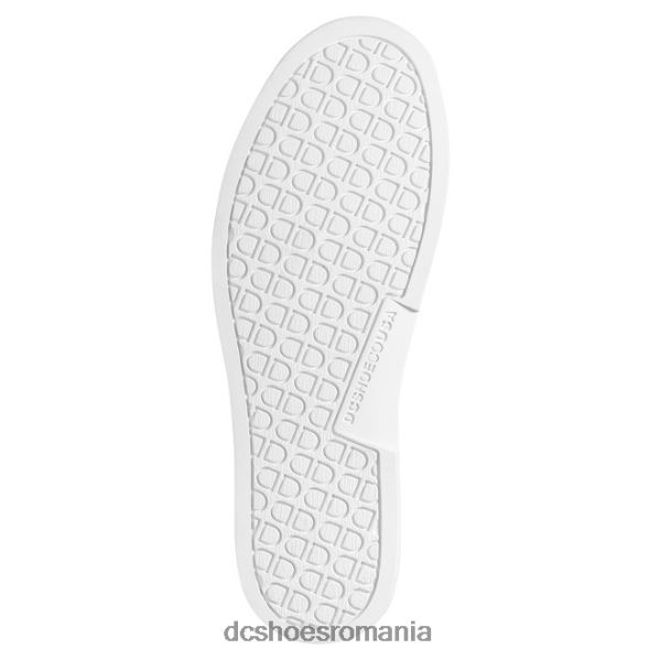 DC Shoes villain 2 - pantofi slip-on pentru bărbați X0FD0255 alb