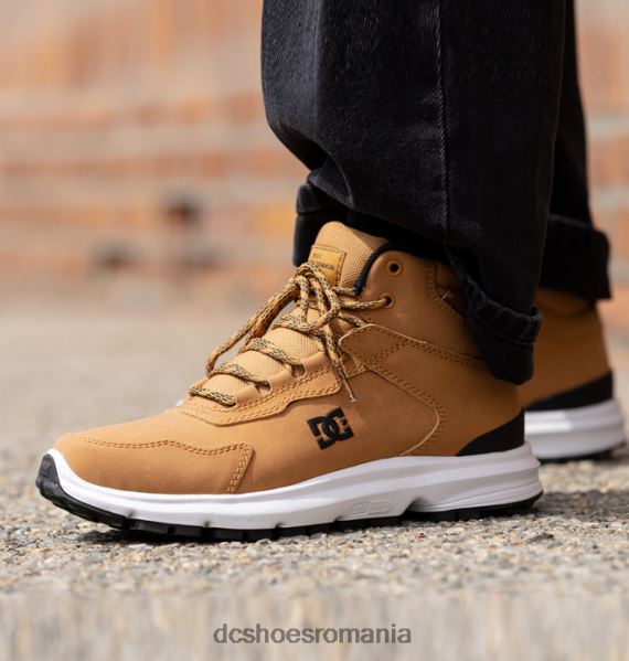 DC Shoes cizme de iarnă mutiny rezistente la apă pentru bărbați X0FD0334 grâu/negru