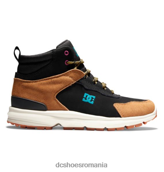 DC Shoes cizme de iarnă mutiny rezistente la apă pentru bărbați X0FD065 negru/maro/verde