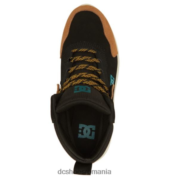 DC Shoes cizme de iarnă mutiny rezistente la apă pentru bărbați X0FD065 negru/maro/verde