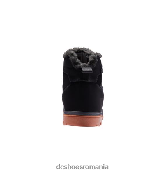 DC Shoes cizme de iarnă pădure pentru bărbați X0FD0225 negru/gumă
