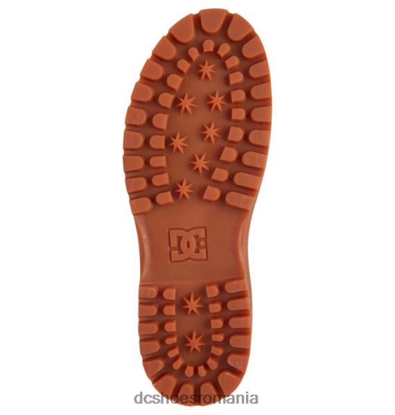 DC Shoes cizme de iarna din dantela barbati X0FD0211 grâu/negru