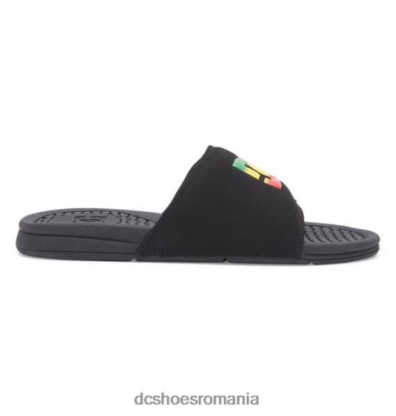 DC Shoes bolsa - sandale pentru barbati X0FD052 negru/rosu