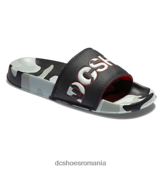 DC Shoes dc slide - sandale slider pentru barbati X0FD0191 astro camo negru