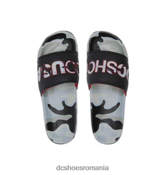 DC Shoes dc slide - sandale slider pentru barbati X0FD0191 astro camo negru