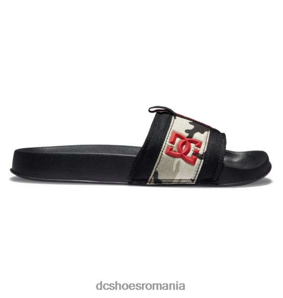 DC Shoes lynx slide - sandale cu glisoare pentru bărbați X0FD0155 astro camo negru