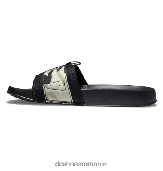 DC Shoes lynx slide - sandale cu glisoare pentru bărbați X0FD0155 astro camo negru