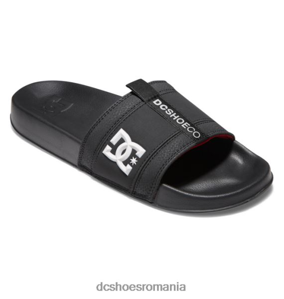 DC Shoes lynx slide - sandale cu glisoare pentru bărbați X0FD0192 negru/gri/rosu