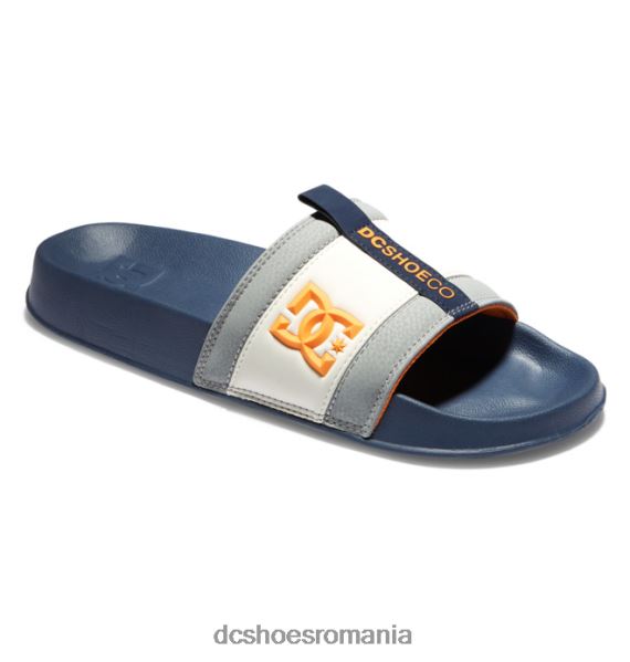 DC Shoes lynx slide - sandale cu glisoare pentru bărbați X0FD089 bleumarin/gri