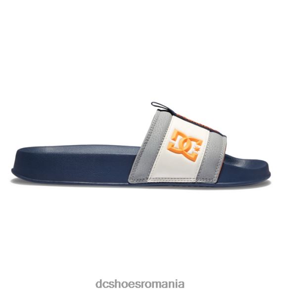 DC Shoes lynx slide - sandale cu glisoare pentru bărbați X0FD089 bleumarin/gri