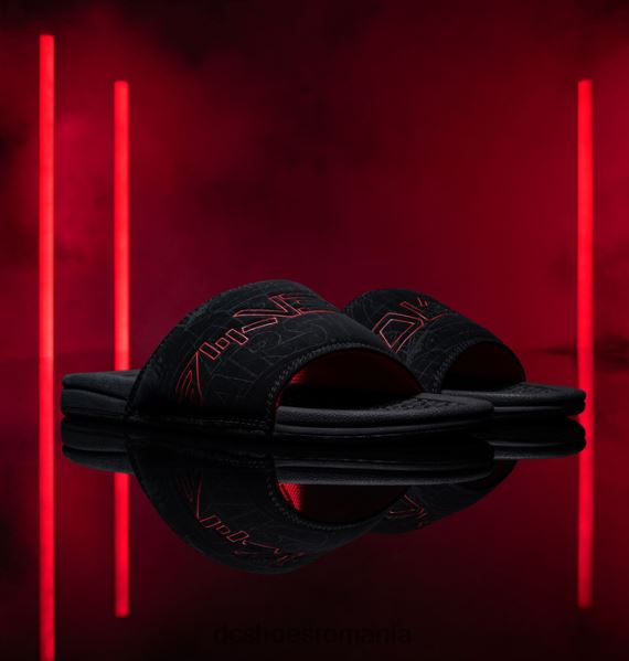 DC Shoes sandale de bază pentru bărbați Star Wars dc bolsa X0FD0388 negru/rosu