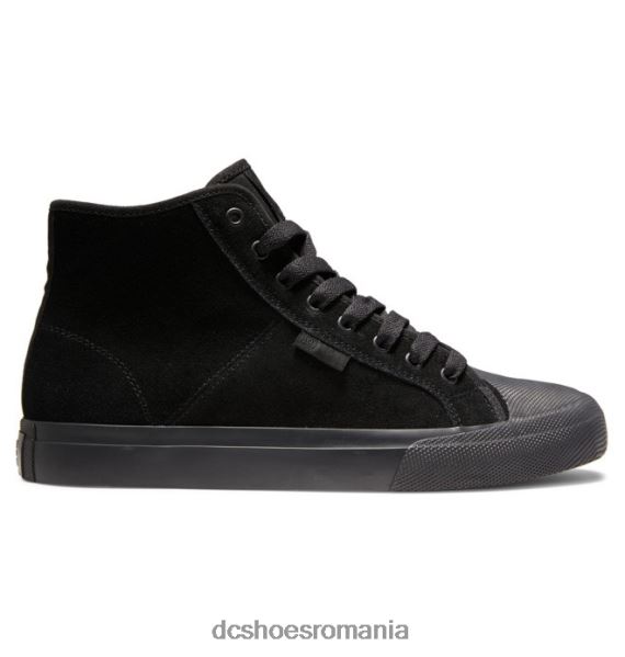 DC Shoes pantofi de skate hi rt înalți manuali pentru bărbați X0FD0202 negru/cuirasat