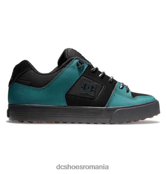 DC Shoes pantofi de skate pur pentru iarnă pentru bărbați X0FD0289 negru/verde
