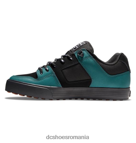 DC Shoes pantofi de skate pur pentru iarnă pentru bărbați X0FD0289 negru/verde