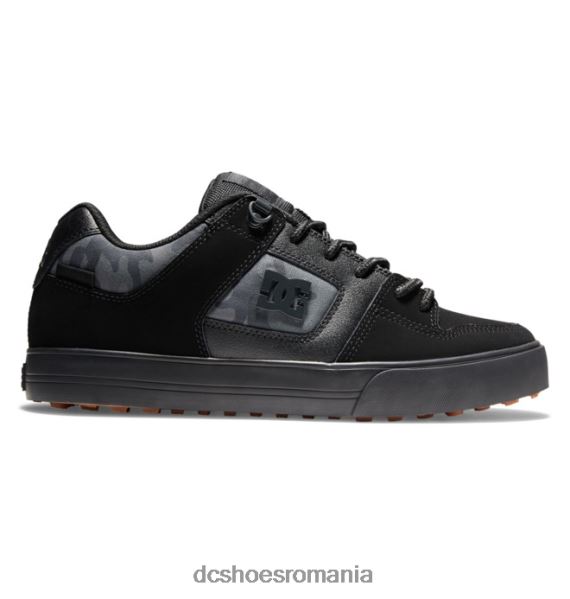 DC Shoes pantofi de skate pur pentru iarnă pentru bărbați X0FD0293 imprimeu negru/camo