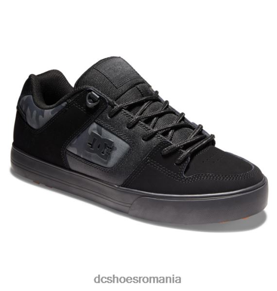 DC Shoes pantofi de skate pur pentru iarnă pentru bărbați X0FD0293 imprimeu negru/camo