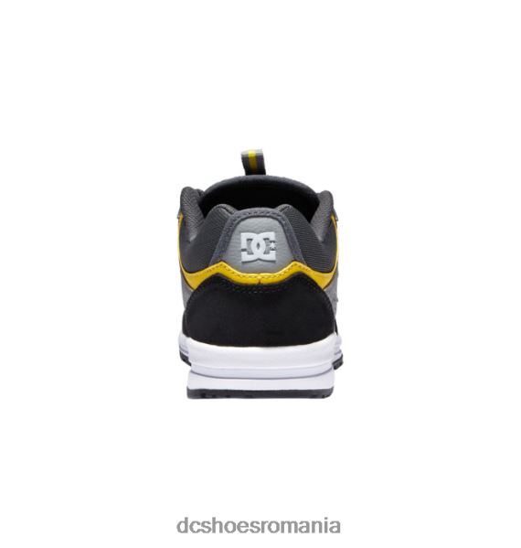 DC Shoes pantofi de skateboard kalis lite pentru bărbați X0FD0184 negru/gri/galben