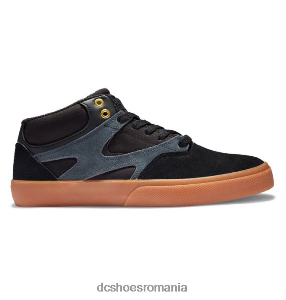 DC Shoes pantofi pentru skateboard kalis vulc pentru bărbați X0FD0177 negru/gumă