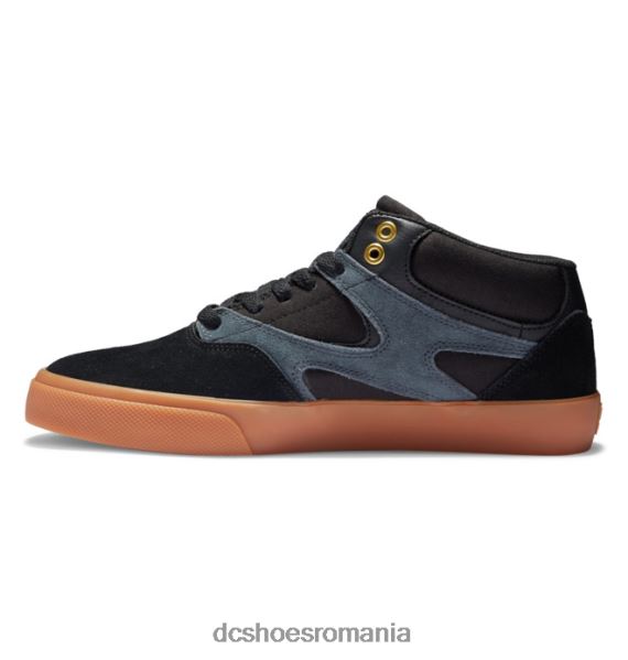 DC Shoes pantofi pentru skateboard kalis vulc pentru bărbați X0FD0177 negru/gumă