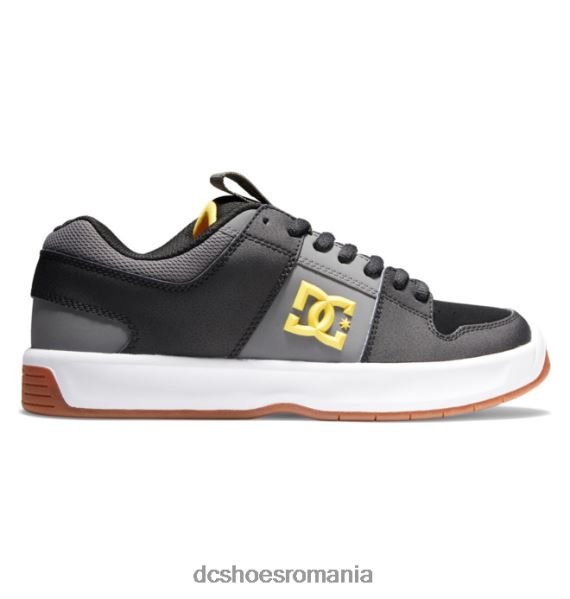 DC Shoes pantofi skate lynx zero pentru bărbați X0FD0390 negru/gri/galben
